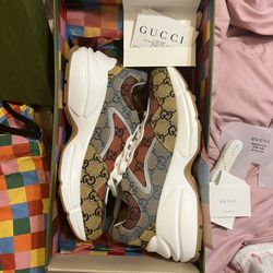 Gucci Rhyton Sneaker MultiColor Size :39.5