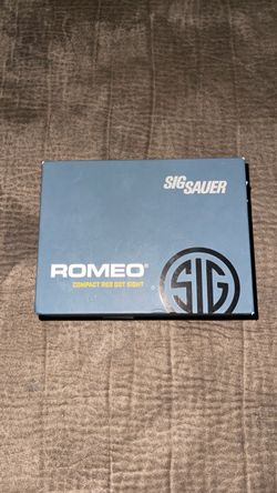 Sigsauer Romeo5 gen 2 red dot