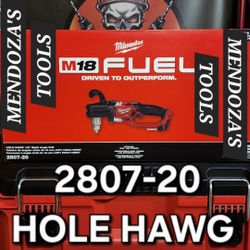 Milwaukee Hole Hawg GEN-2 Right Angle Drill Fuel M18 