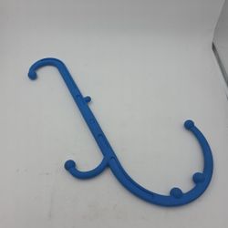 LiBa Back and Neck Massager Trigger Point Relief Tool Blue Handheld 