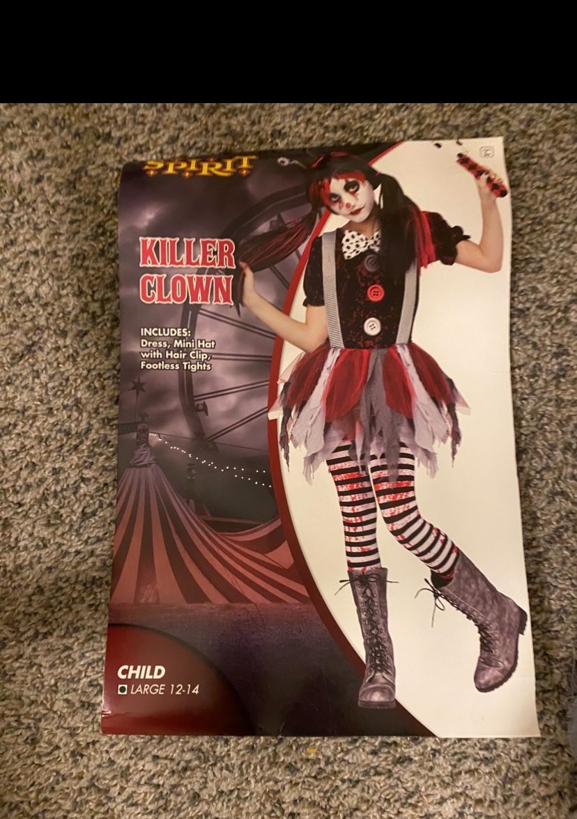Killer Clown Halloween Costume
