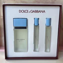 Dolce & Gabbana Light Blue Eau de Toilette Mini Trio Gift Set