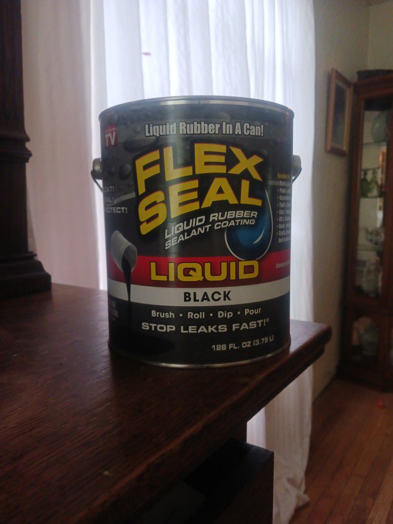 FLEX SEAL LIQUID BLACK - 128 FL OZ - $25