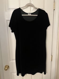 Black Velvet Dress