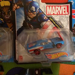 Captain America hot wheel