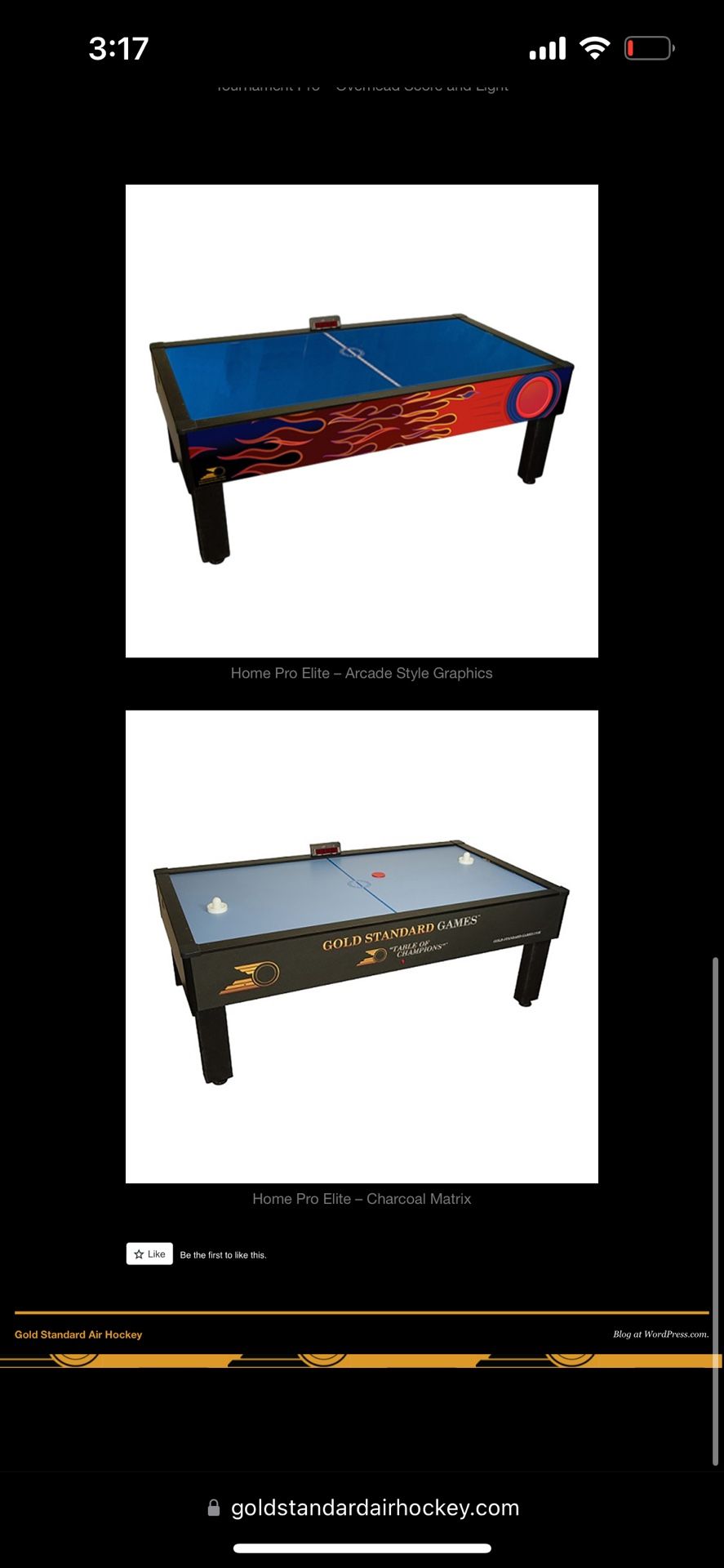 Air Hockey Table!