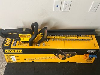 DEWALT 20V MAX 22 in. Cordless Battery Powered Hedge Trimmer (Tool Only)