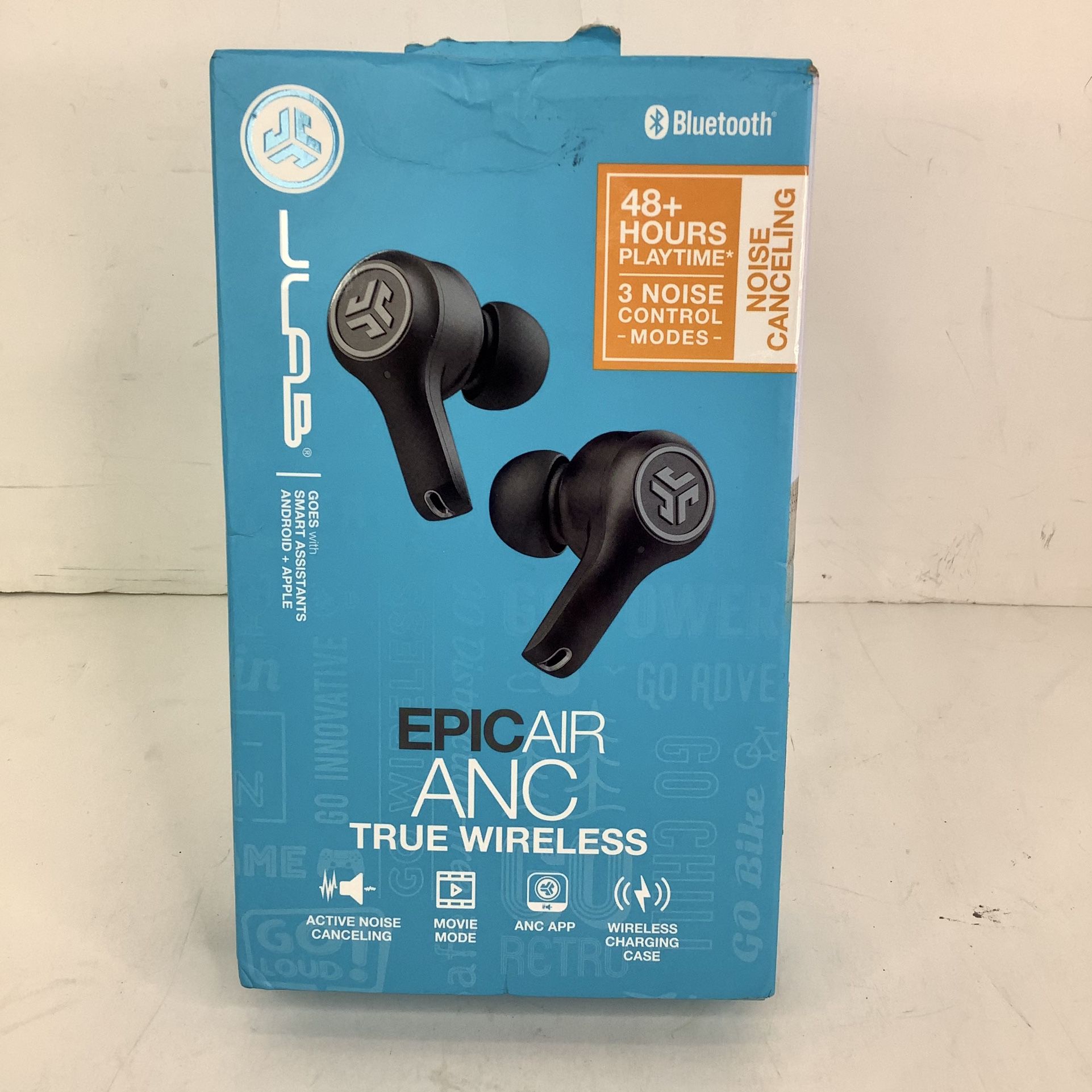 JLAB EpicAir ANC True Wireless Bluetooth Earbuds