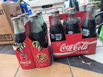 Florida Panthers Inaugural 1993  Coca Cola six pack in original holder