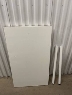 Free Ikea White Table desk