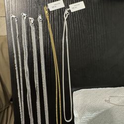 925 Sterling Silver . Gold Over 925 Sterling Silver