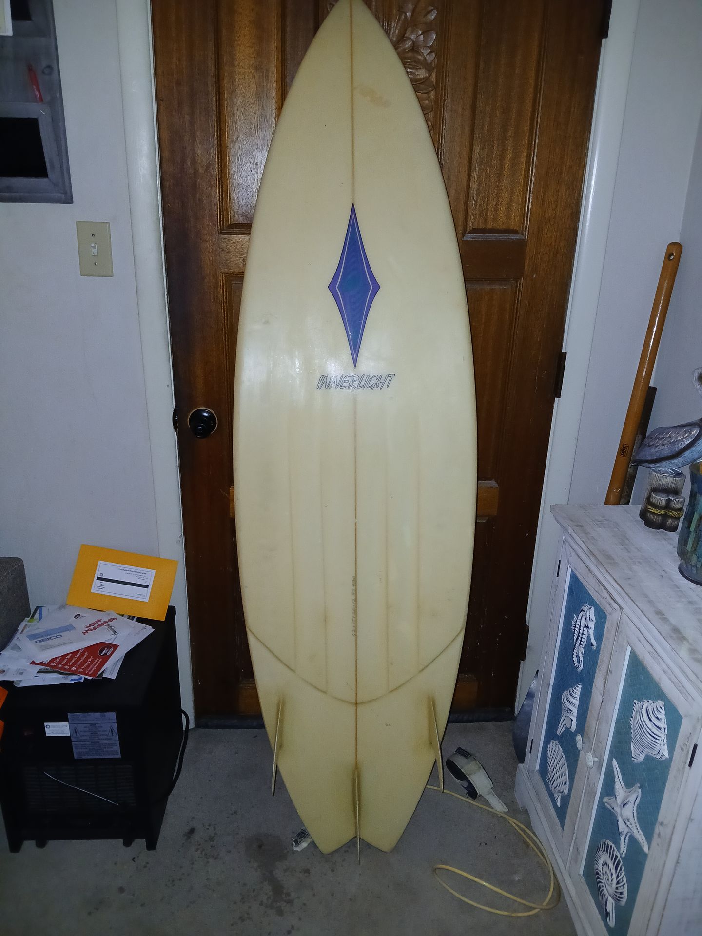 Early 90's Yancy Spencer surf board