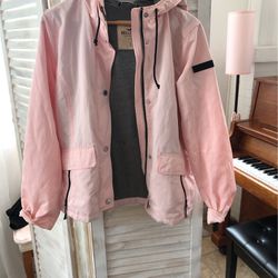 Hollister, Pink Jacket Large