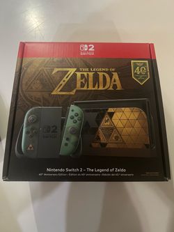 Nintendo Switch 2 Legend of Zelda 40th Anniversary Edition
