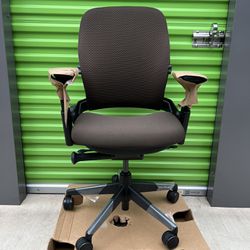 Brand New Steelcase Leap V2 Office Chair - Fully Loaded - Brown