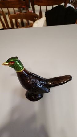 Collectible Pheasant decanter