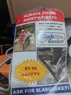 Slab gasket different sizes