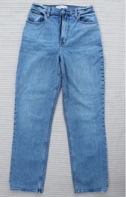 Abercrombie & Fitch Curve Love '90s Straight Ultra High Rise Jeans Size 27