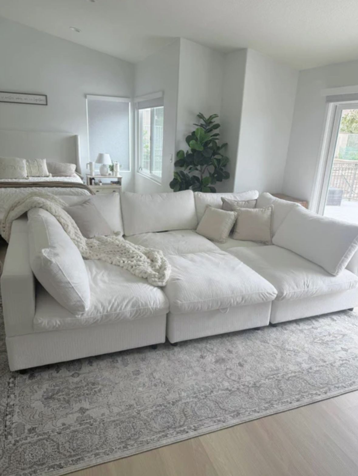 New in Box - Sectional Cloud Couch - free local delivery 