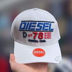 Diesel White Cap