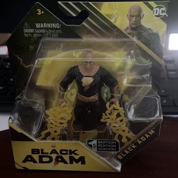 Black Adam Mini Action Figure 