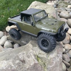 Like New Redcat Marksman 1/8 Rc Rock Crawler With Upgrades
