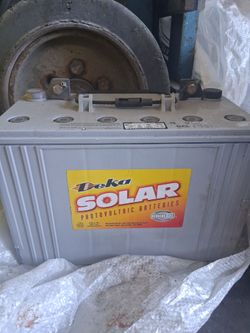 Deka Solar Photovoltaic Gel Battery