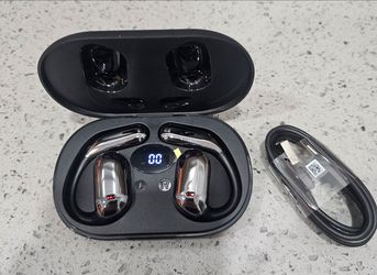 True WirelessOpen Ear Earbuds (YYK-Q16)  5.4 Bluetooth-Black
