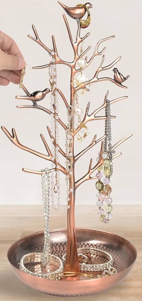 Necklace holder - ring holder - jewelry organizer