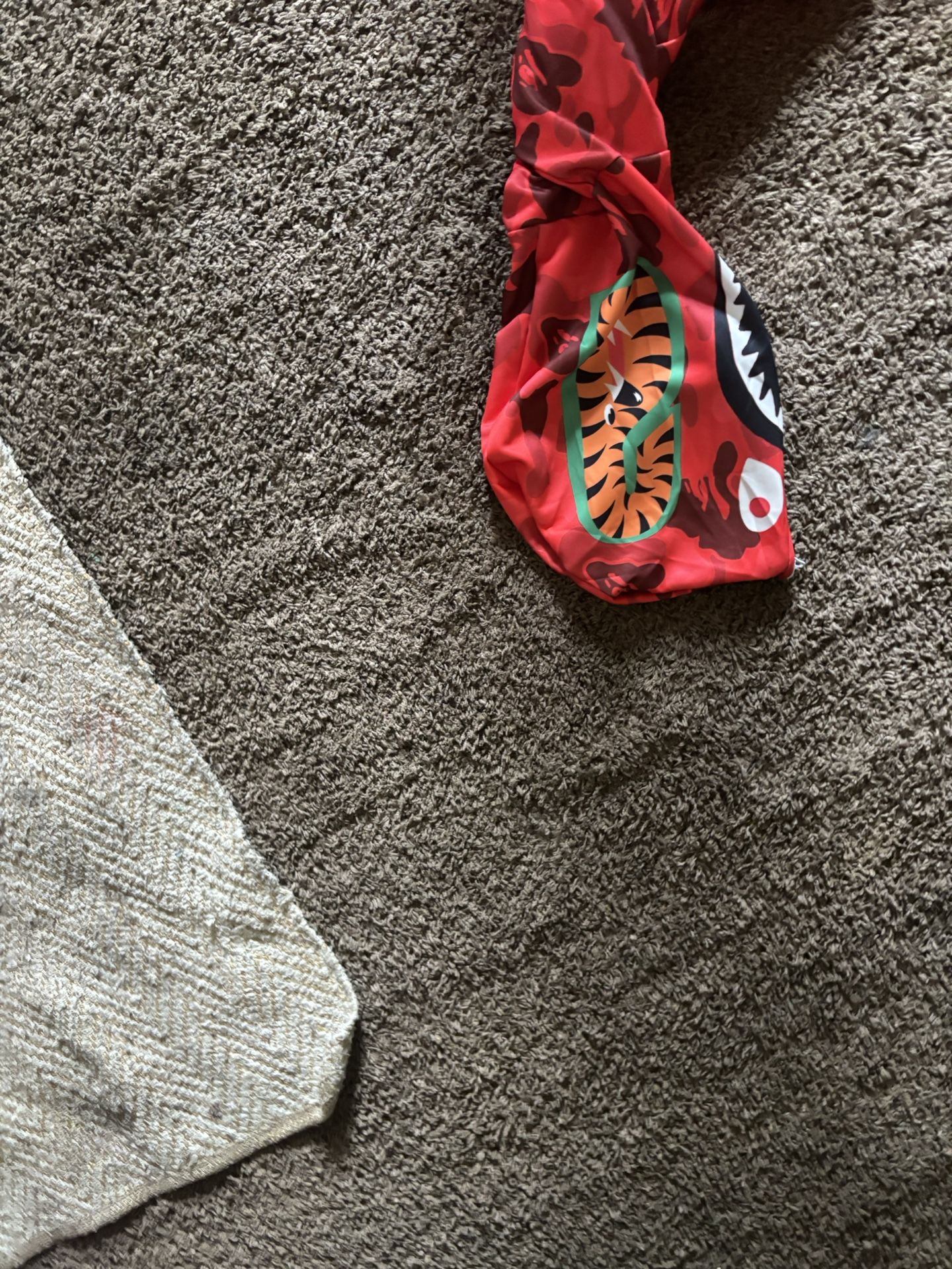 red bape hoodie