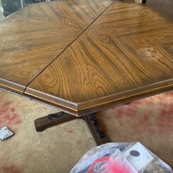 Dinning Table W 6 Chairs W China Cabinet 