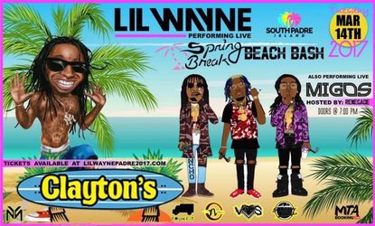 Lil Wayne & Migos VIP ticket