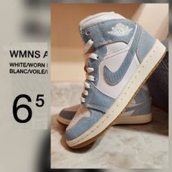 Nike Air Jordan 1 Mid Denim
