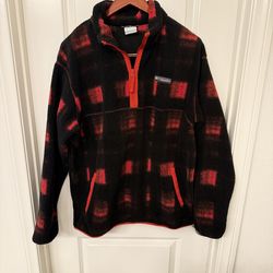 Columbia Men’s Steens Mountain 1/2 Zip Fleece Pullover- size Large