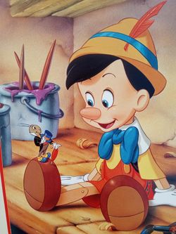 1993 EXCLUSIVE COMMEMORATIVE PINOCCHIO LITHOGRAPH