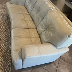 Leather Sofa 
