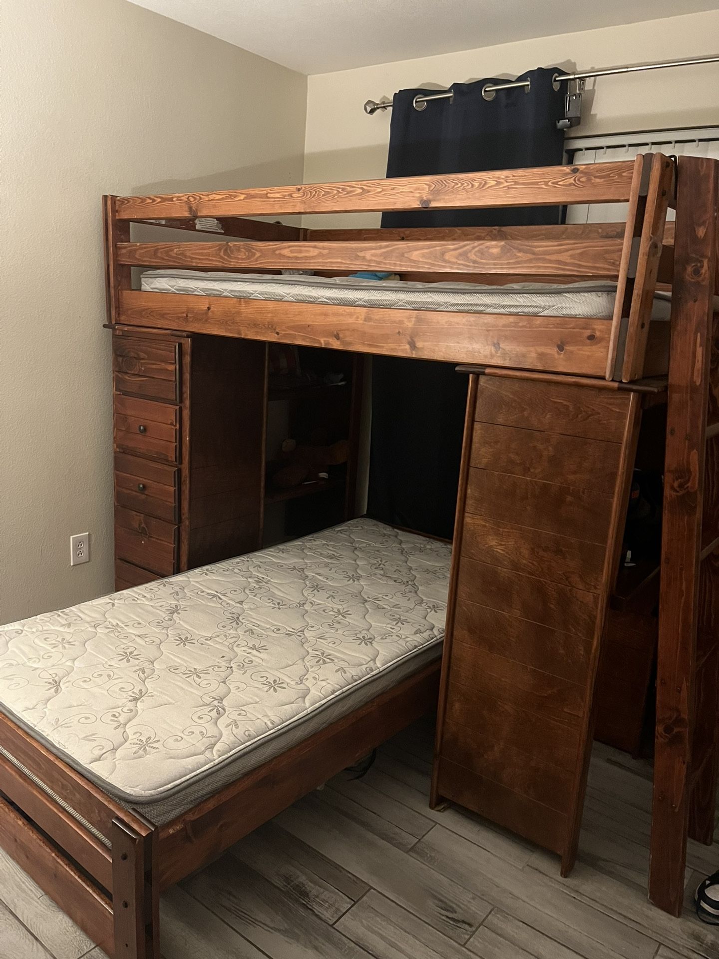 Wooden Bunk beds