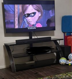 Tv stand and sound bar