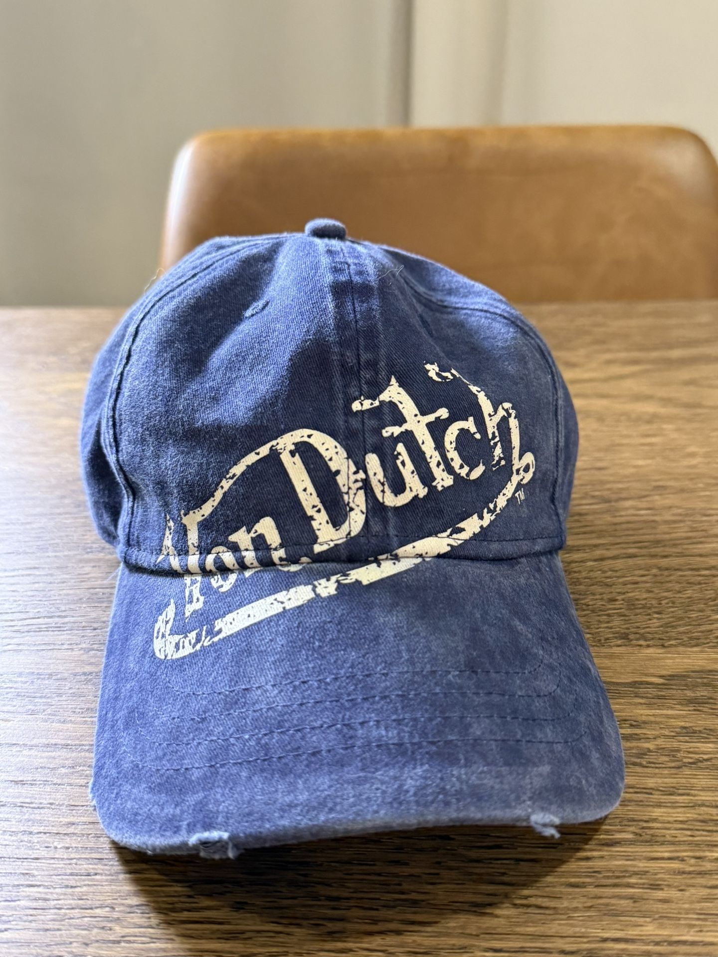 Von Dutch Denim Adjustable Hat New No Tags
