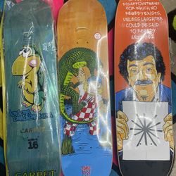 Skateboard Decks Size 8.25 And Up 