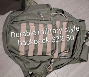 Backpacks and duffel bags