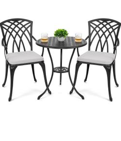 3 pieces outdoor furniture