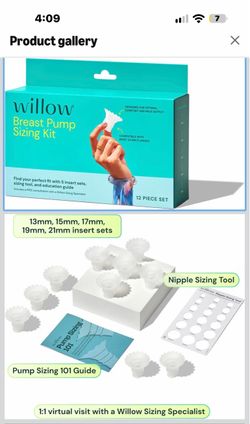 Breast pump inserts