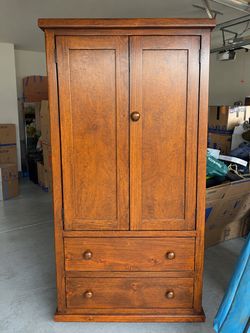 Brown Real Wood Dresser