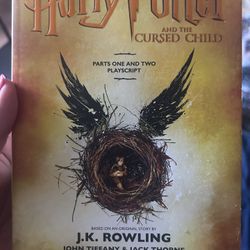 Harry Potter And The Cursed Child Book/playscript