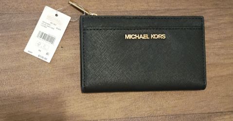 Michael kors jet set small zip wallet