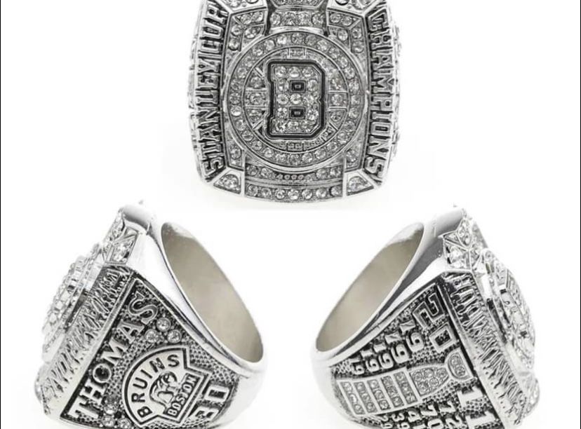 2011 Boston Bruins Championship Fan Ring / Thomas