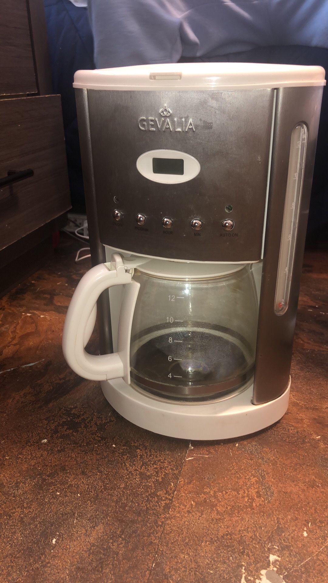 Gevalia 12 Cup Programmable Coffee Maker Model CM500