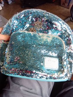 Loungefly Disney Frozen Sequin Mini Backpack