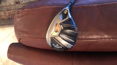 Callaway Paradym RH Hybrid 21 degrees HZRDUS 75 grams graphite stiff shaft